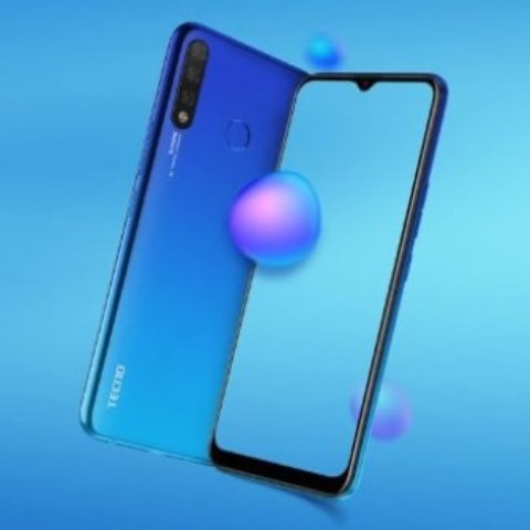 Tecno Spark 4 (KC8) Smartphone - 2GB RAM + 32GB ROM, 6.52", Android 9.0 pie, 4G LTE, 4000mAh