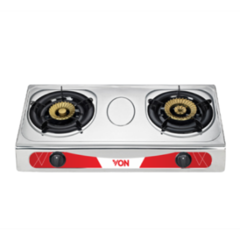 Von VAC7K202X Table Top 2 Brass Burner