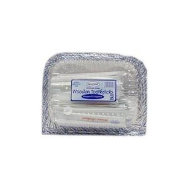 Teepee Wooden Toothpicks 150 Pieces 2 Packs